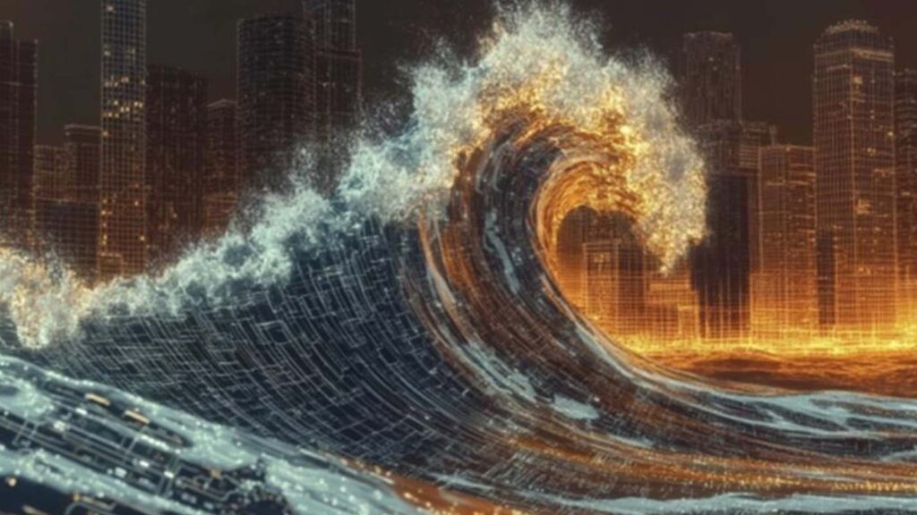 technology wave
